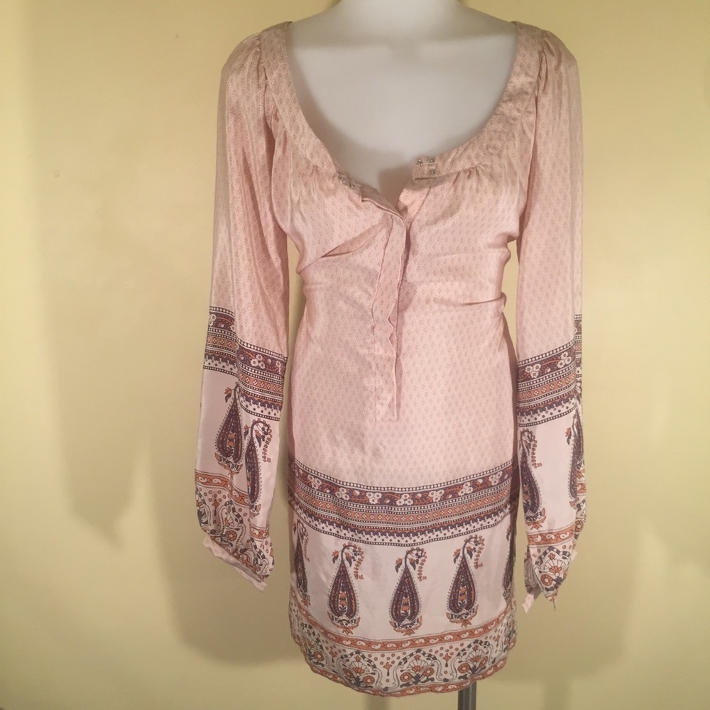 What Goes Around Comes Around Silk dress BNWT XS